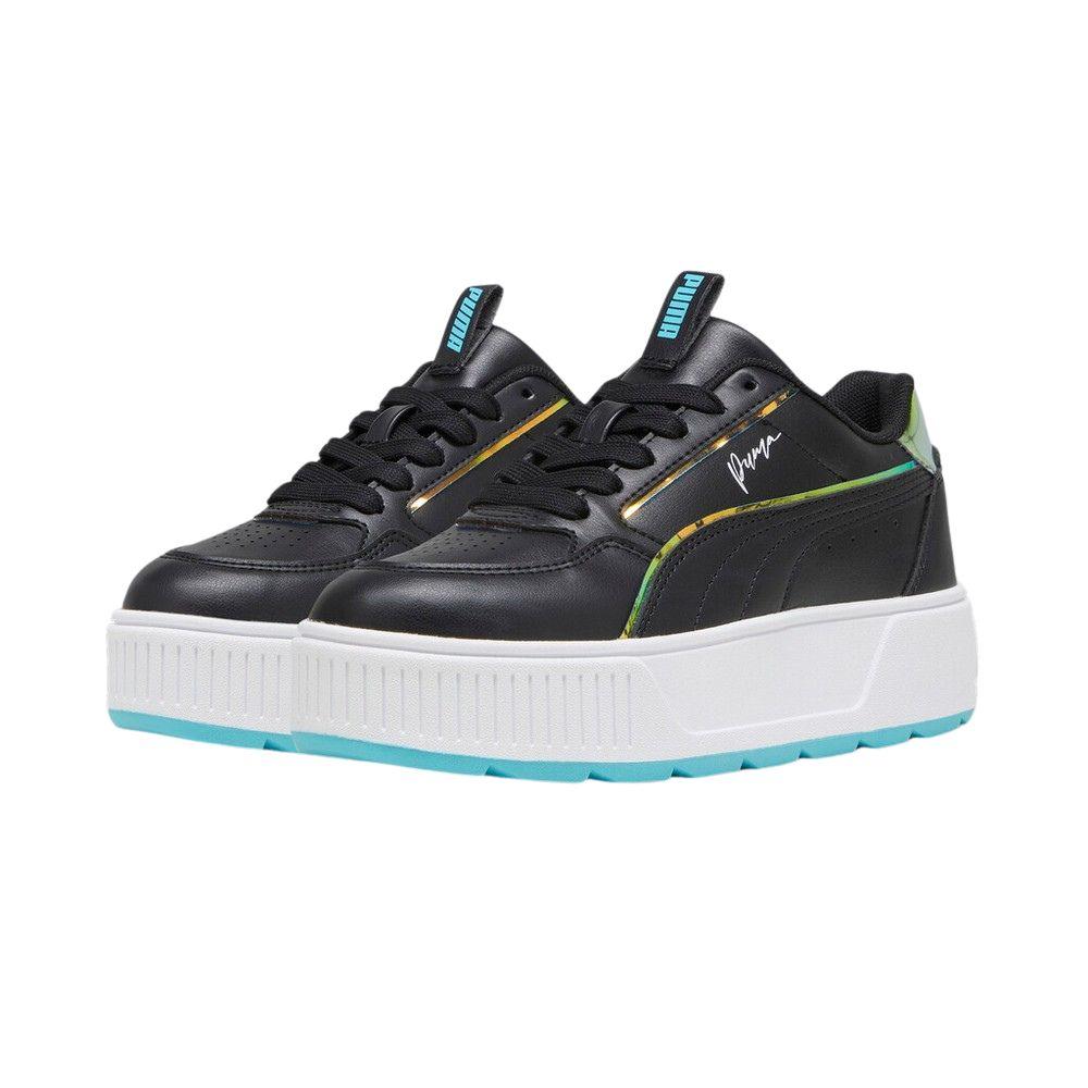 Foto 3 pulgar | Tenis Puma Karmen Rebelle Crystal Wings Jr Negros para Mujer