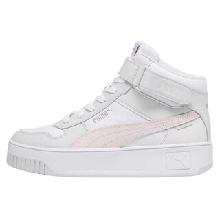 Foto 1 | Tenis Puma Carina Street Mid Blancos para Mujer Juvenil