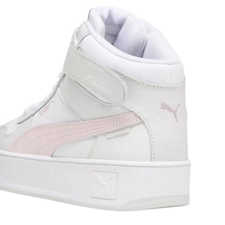 Foto 4 | Tenis Puma Carina Street Mid Blancos para Mujer Juvenil