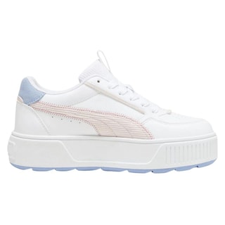 Foto 5 | Tenis Puma Karmen Rebelle Corduroy Juveniles Blancos para Mujer