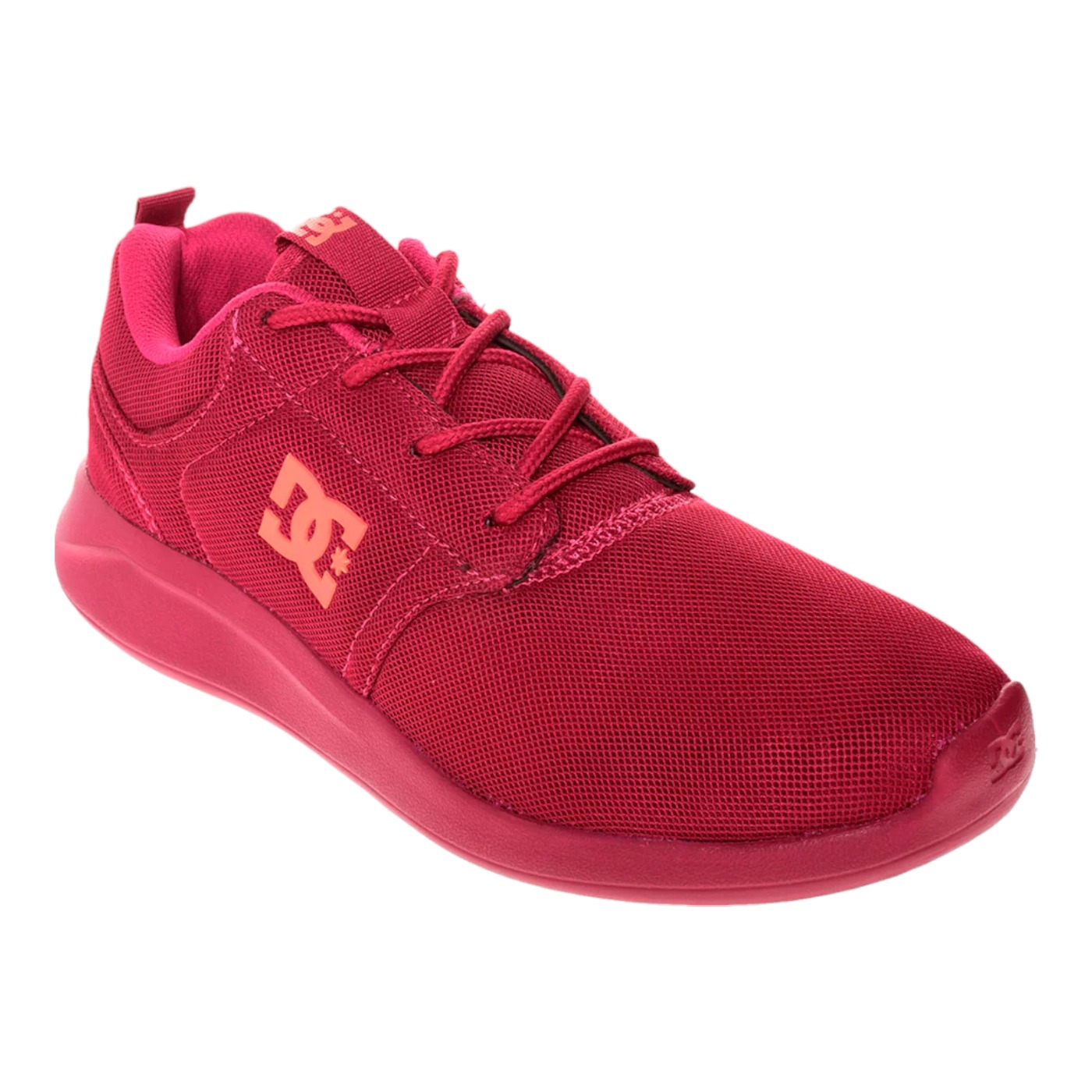 Foto 4 pulgar | Tenis Dc Shoes Tintos para Mujer