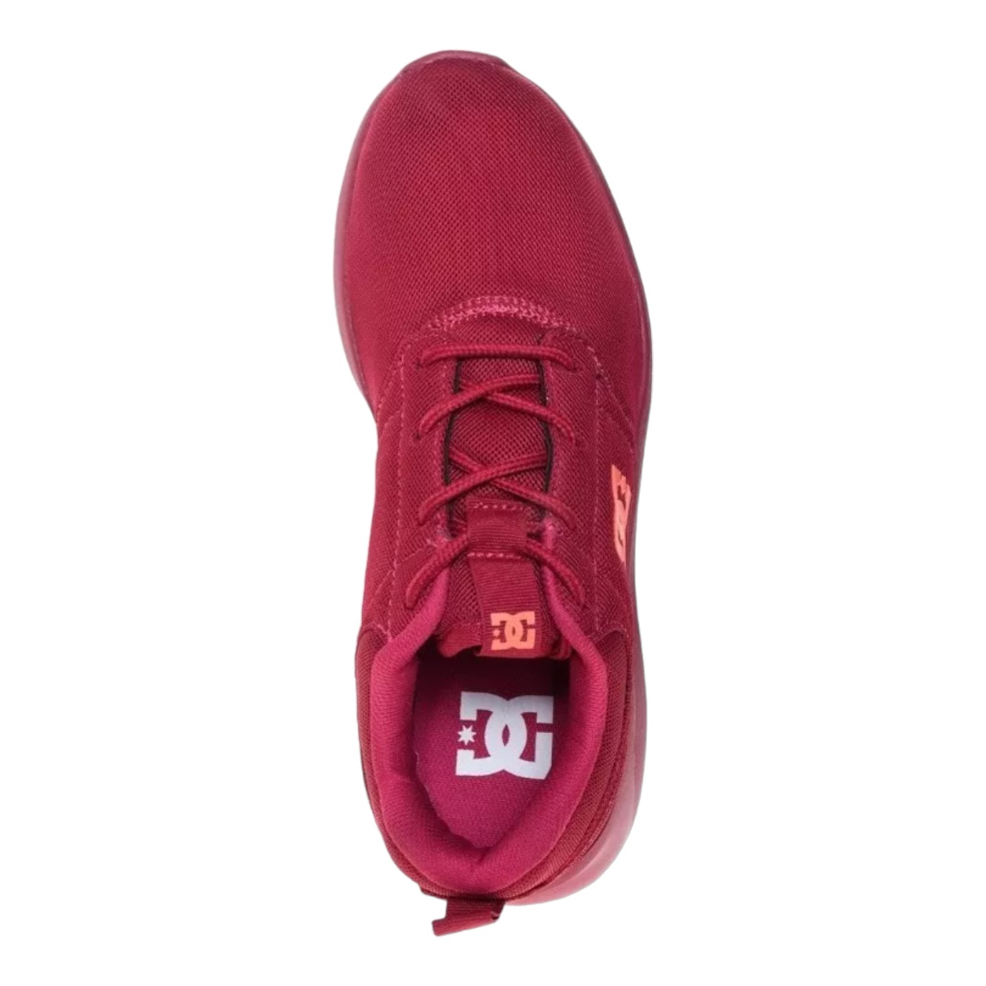 Foto 5 pulgar | Tenis Dc Shoes Tintos para Mujer