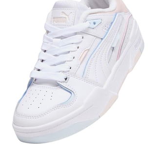 Foto 3 | Tenis para Mujer Puma Slipstream Bball Blancos