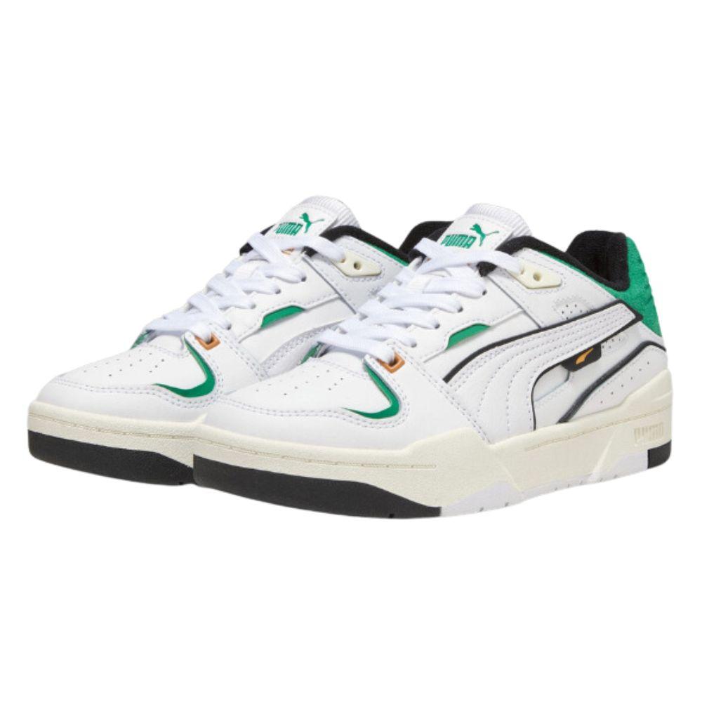 Foto 3 pulgar | Tenis para Mujer Puma Slipstream Bball Jr Archive Blancos