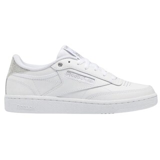 Foto 1 | Tenis Reebok Club C 85 White Silver Metallic Blancos para Mujer