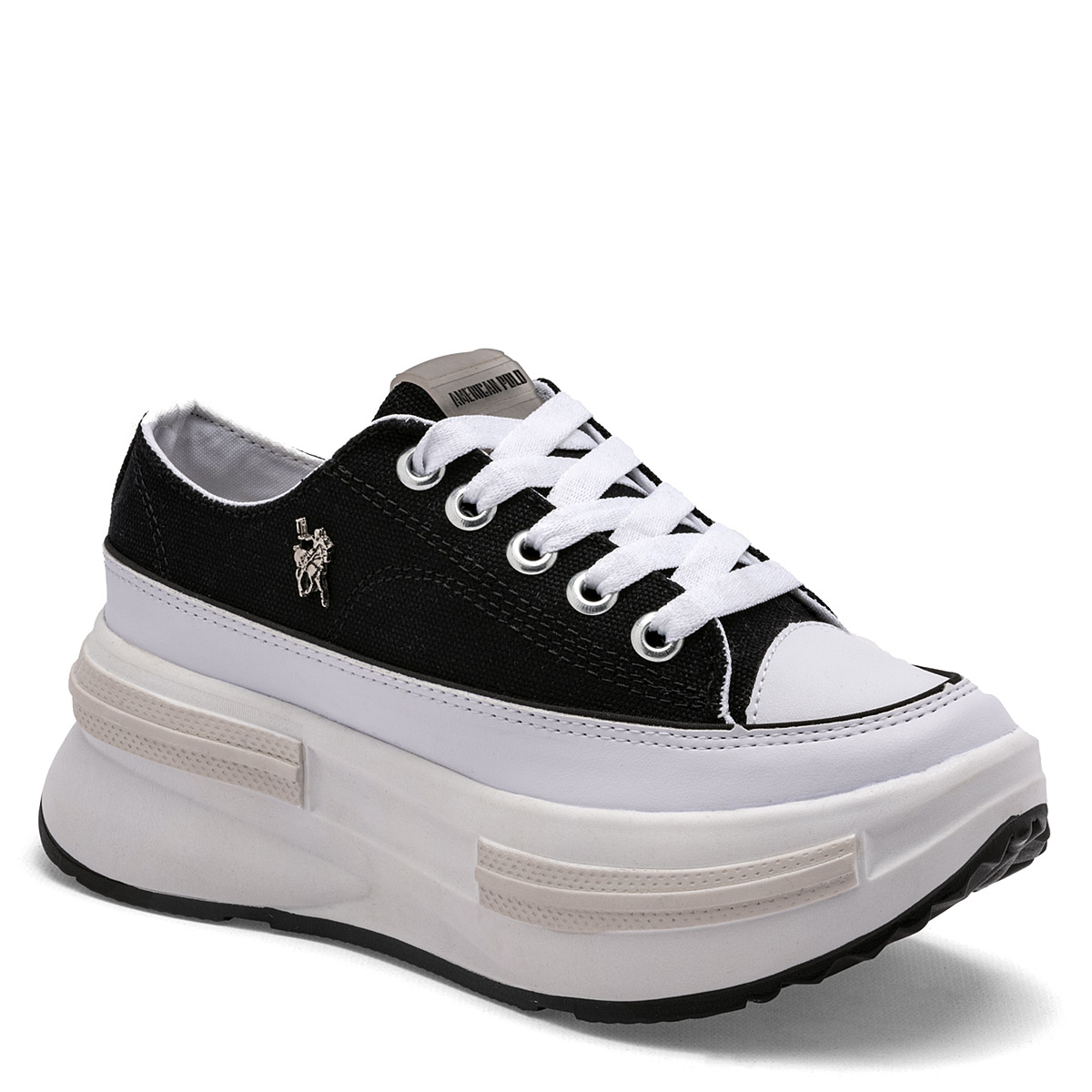 Tenis Urbanos para Mujer American Polo Negros