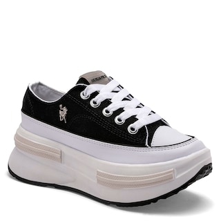 Foto 1 | Tenis Urbanos para Mujer American Polo Negros