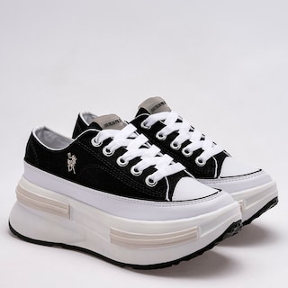 Foto 2 | Tenis Urbanos para Mujer American Polo Negros