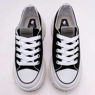 Foto 3 | Tenis Urbanos para Mujer American Polo Negros