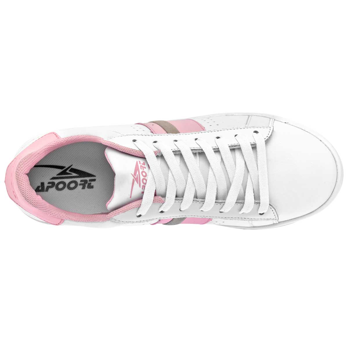 Foto 2 | Tenis Urbano Apoort Blancos 83800 para Mujer