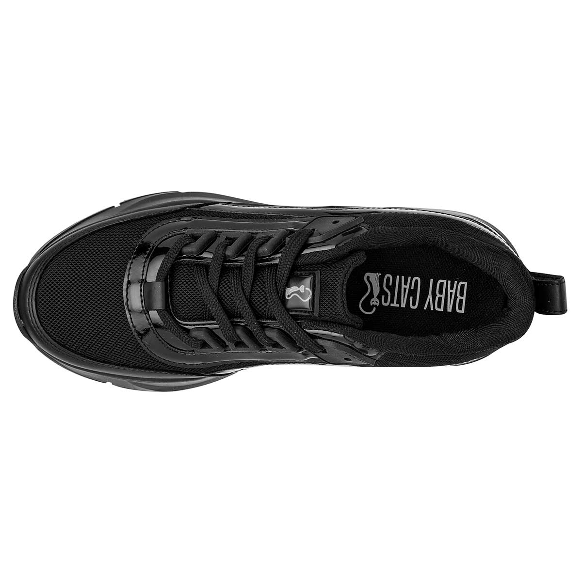 Foto 2 | Tenis Baby Cats Negro Cod. 105155 para Mujer
