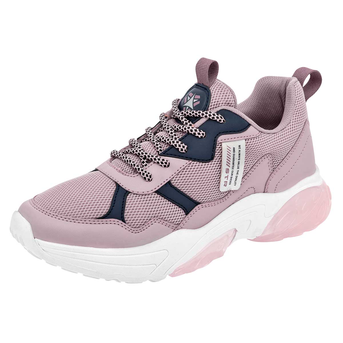 Tenis Stars Of The World Rosas 112833 para Mujer
