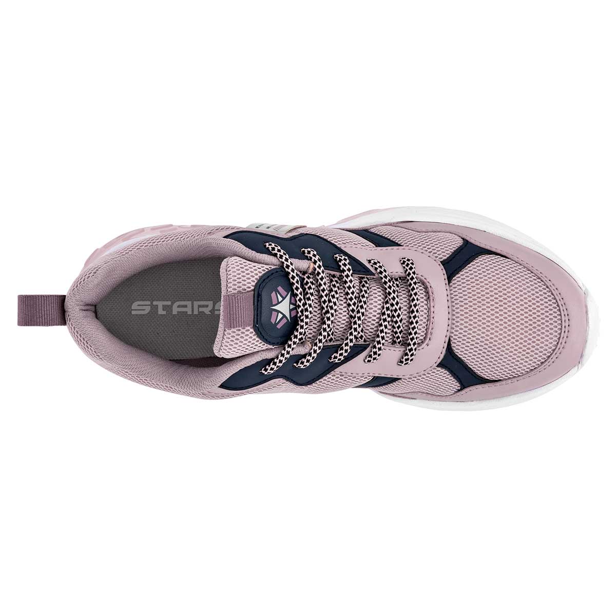 Foto 3 pulgar | Tenis Stars Of The World Rosas 112833 para Mujer