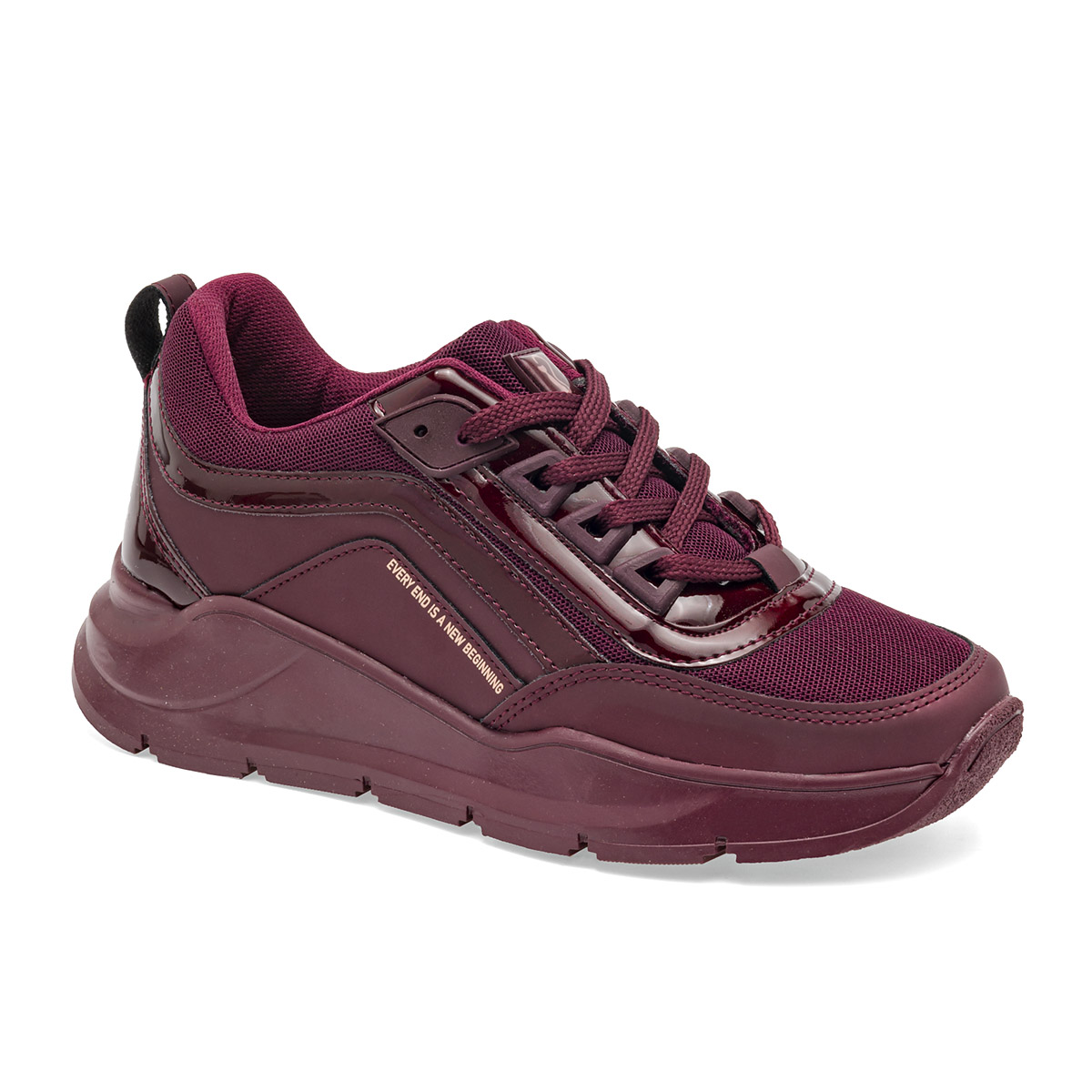 Foto 1 | Tenis para Mujer Baby Cats Vino