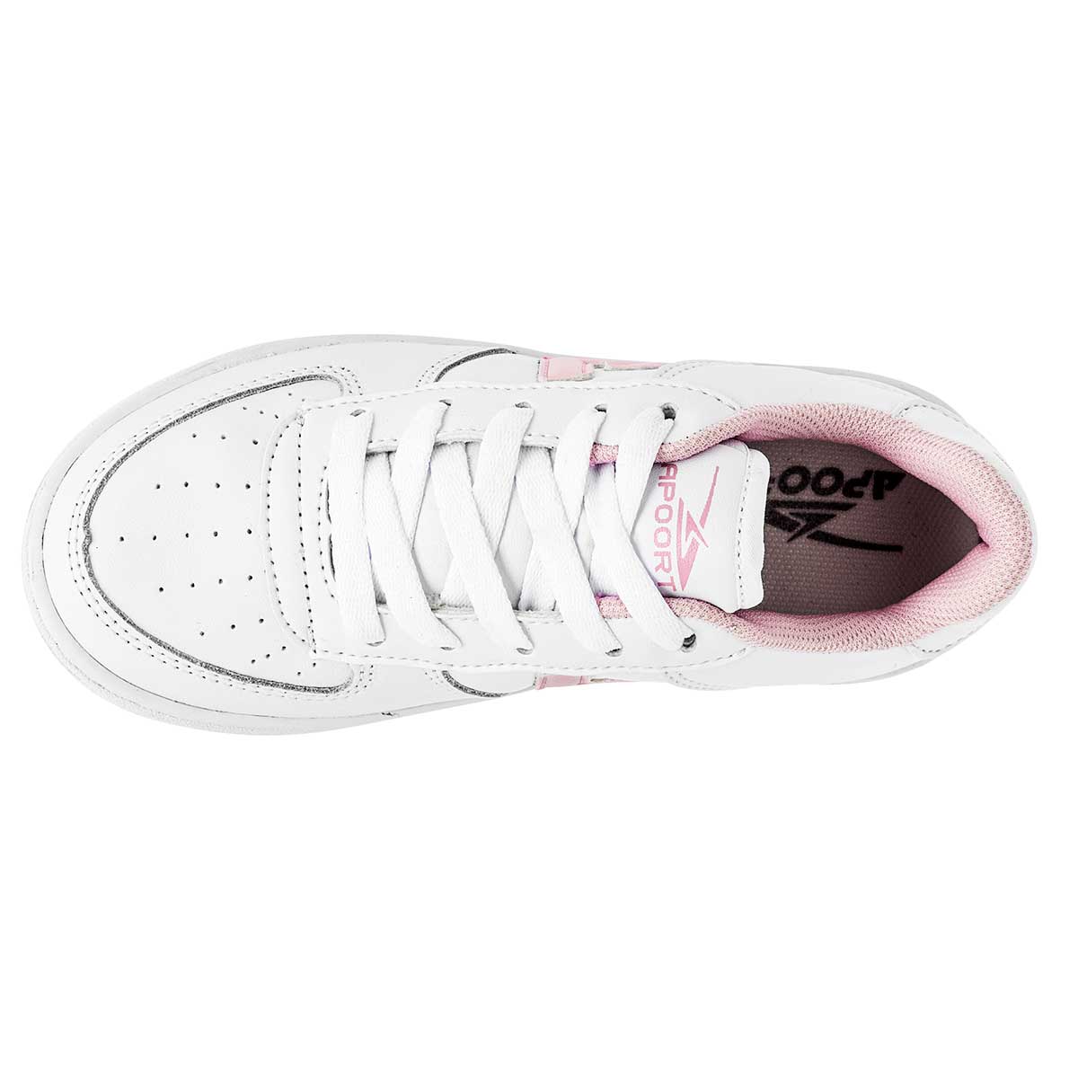Foto 3 pulgar | Tenis Urbanos Apoort 104166 Blancos para Mujer