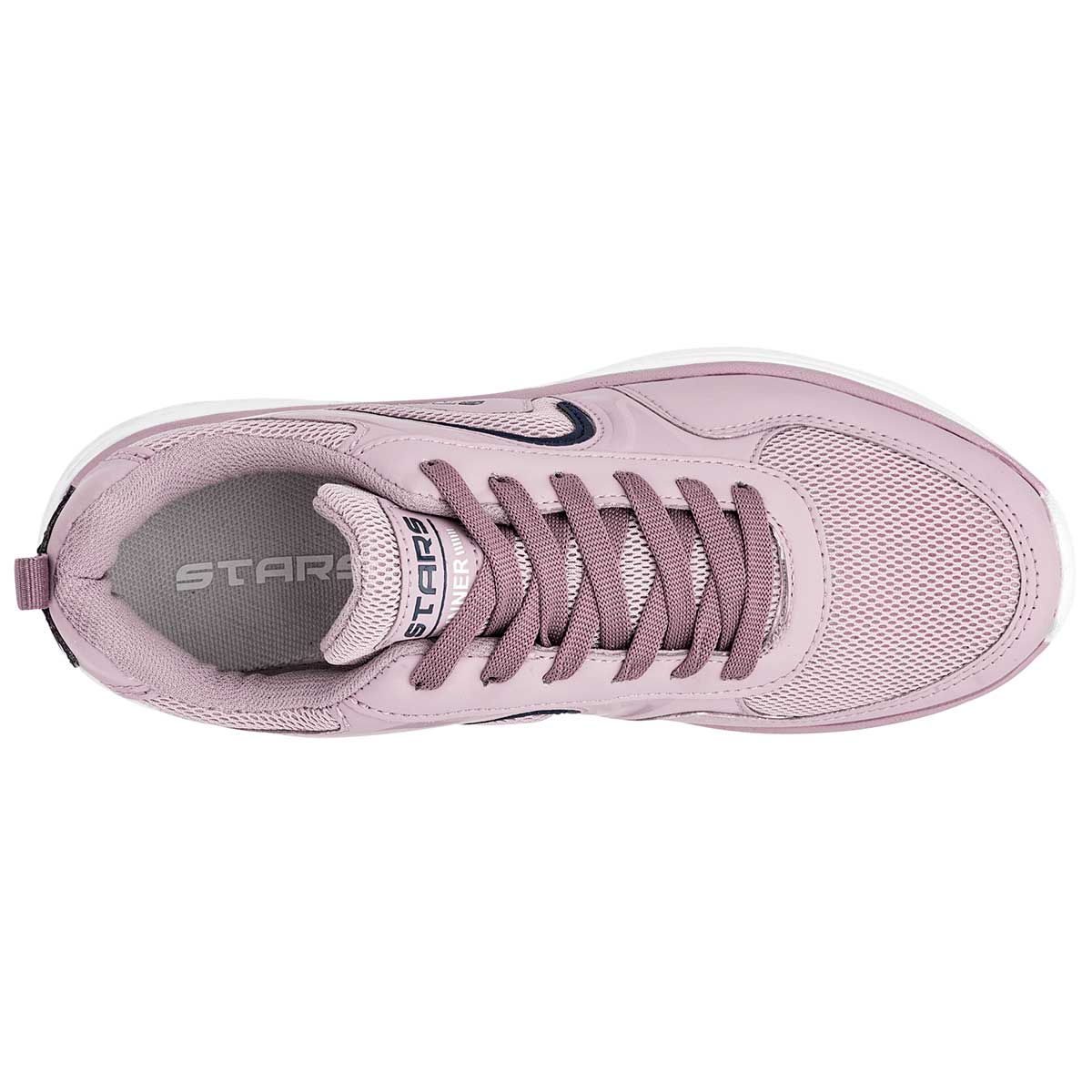 Foto 3 pulgar | Tenis Urbano Stars Of The World Rosas 117292 para Mujer