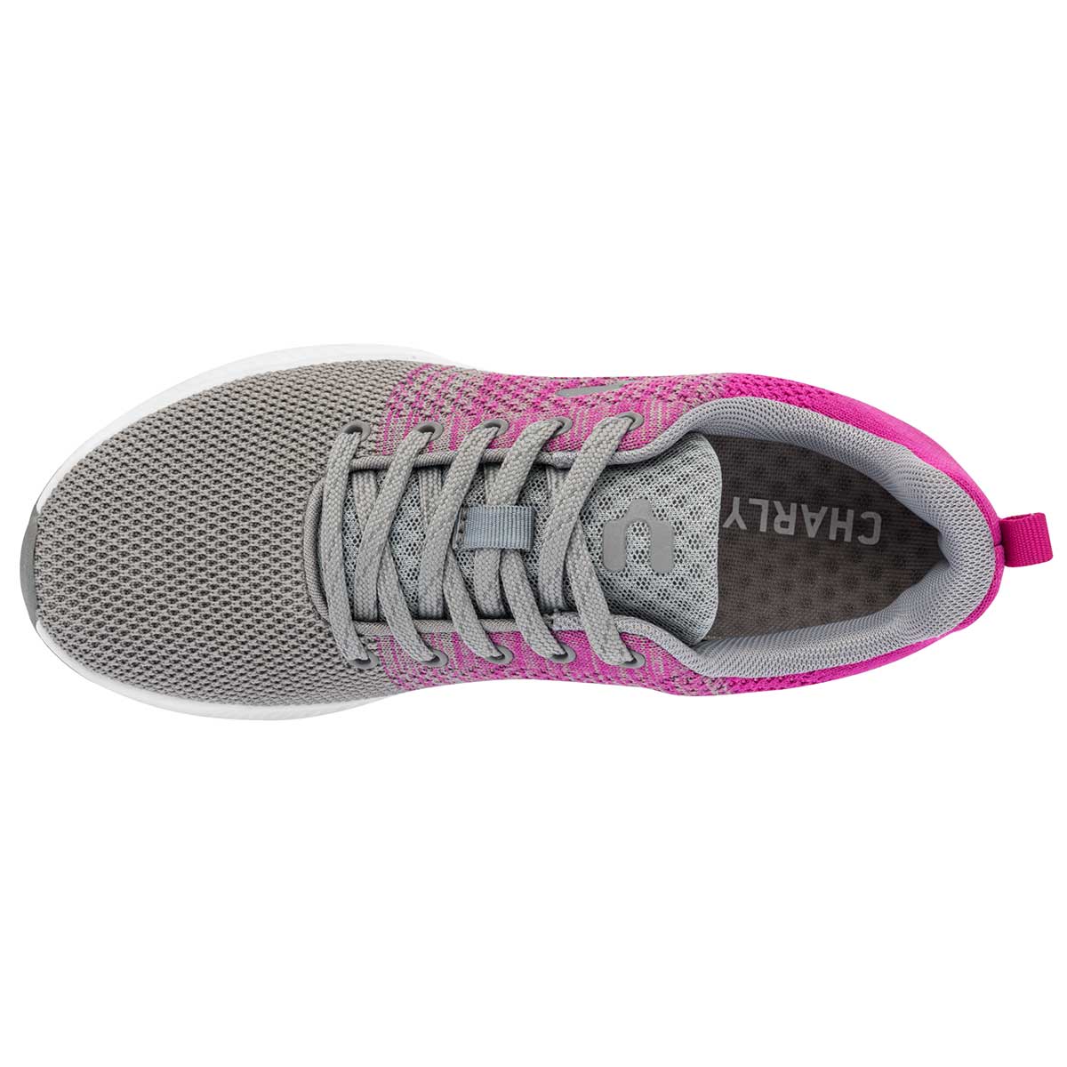 Foto 2 | Tenis Charly 100608 Grises para Mujer