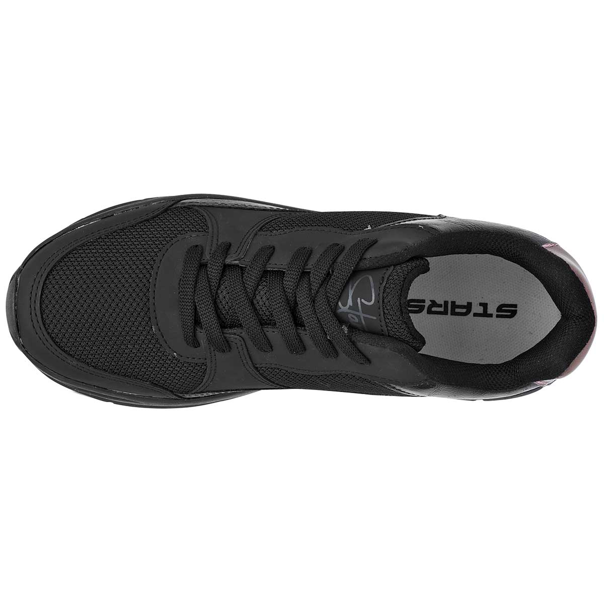 Foto 3 pulgar | Tenis Stars Of The World Negros para Mujer