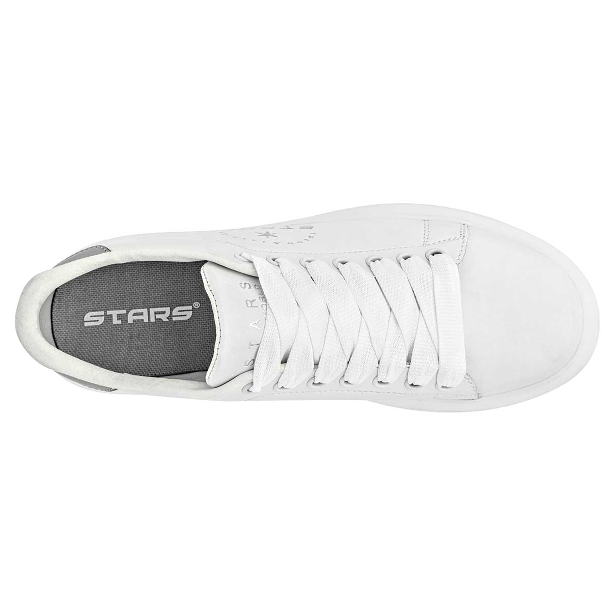 Foto 2 | Tenis Stars Of The World 112826 Blancos para Mujer