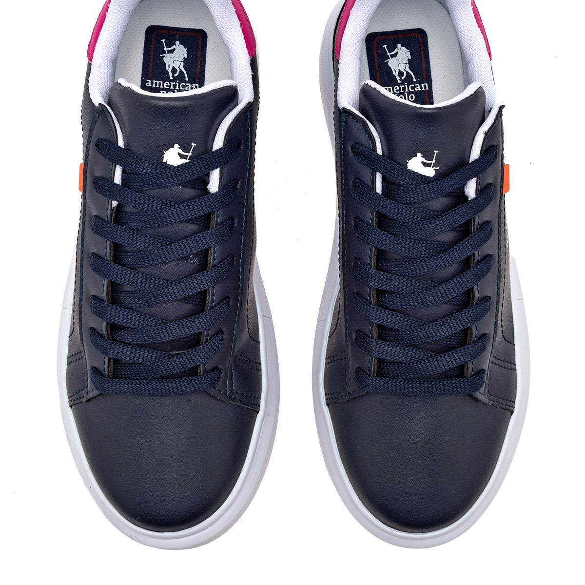 Foto 4 pulgar | Tenis Urbano American Polo Azul Marino 121863 para Mujer