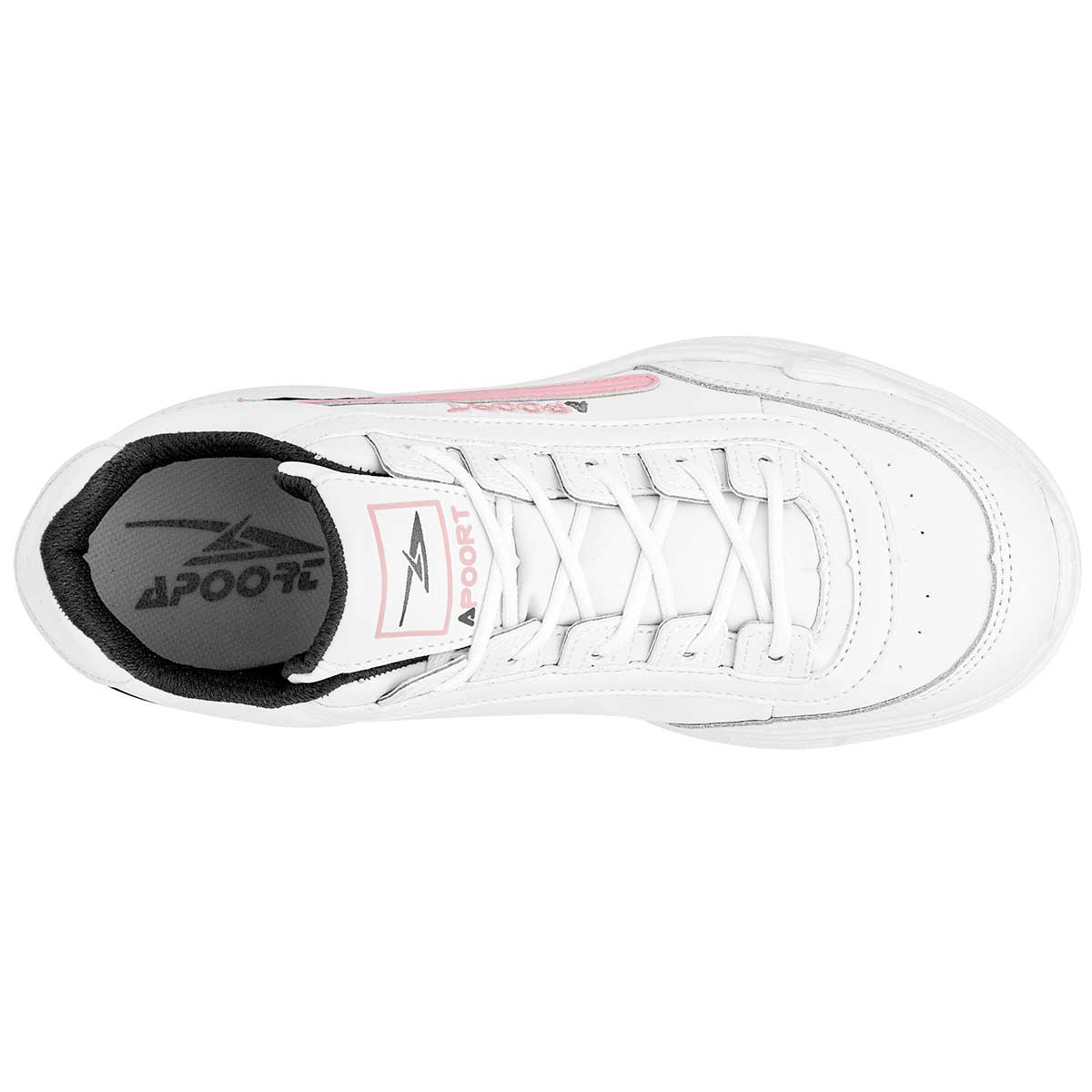 Foto 3 pulgar | Tenis Apoort Blancos para Mujer
