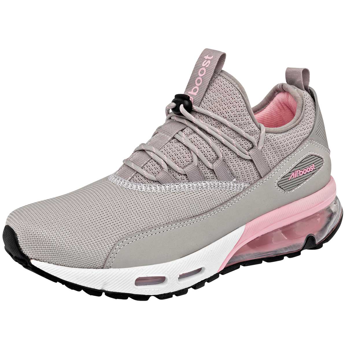 Foto 2 pulgar | Tenis Urbano Boost Gris 94155 para Mujer