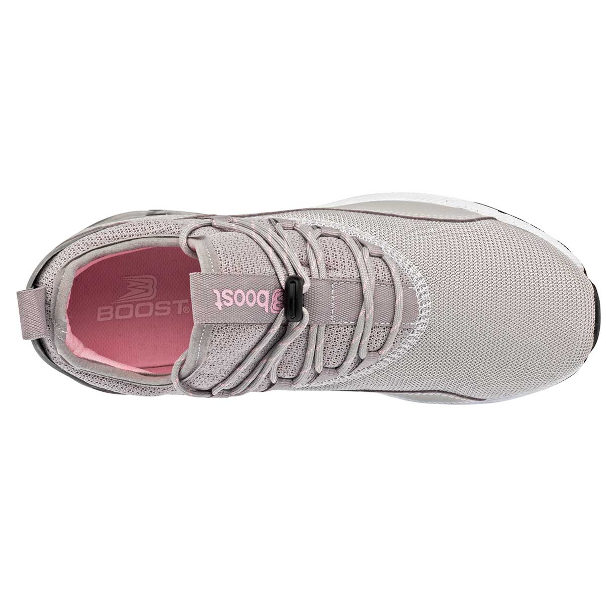 Foto 3 pulgar | Tenis Urbano Boost Gris 94155 para Mujer