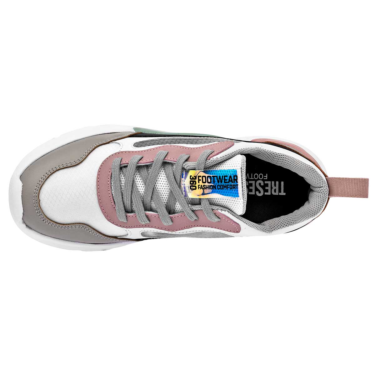 Foto 3 pulgar | Tenis Urbano Blancos 360 98328 para Mujer
