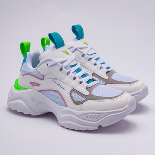 Foto 2 | Tenis Urbanos American Fire 121147 Blancos para Mujer