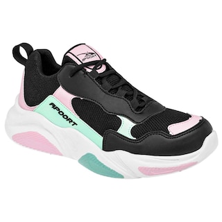Foto 1 | Tenis Urbanos Apoort 104181 Negros para Mujer