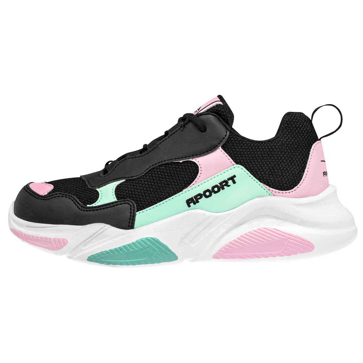 Foto 3 pulgar | Tenis Urbanos Apoort 104181 Negros para Mujer