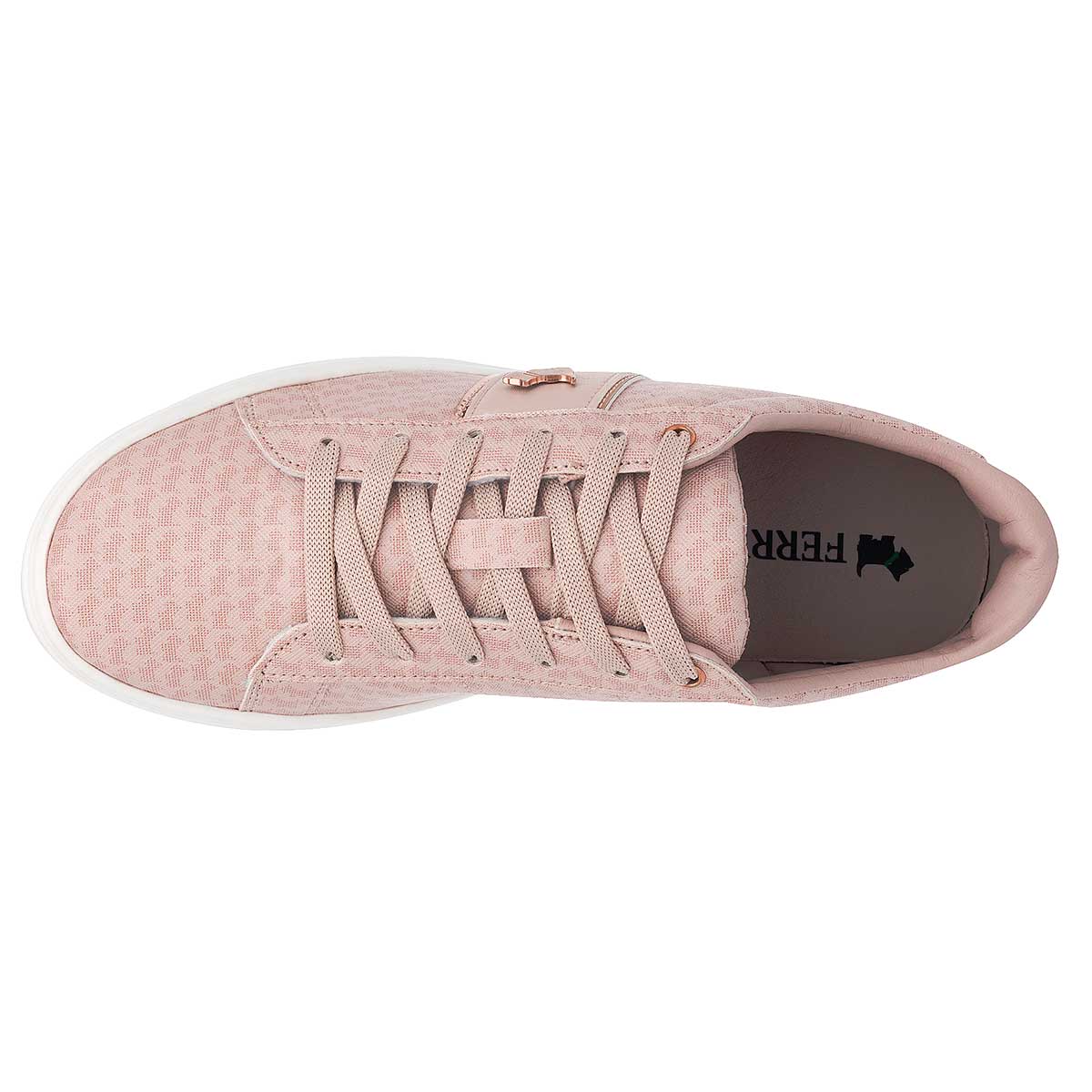 Foto 3 pulgar | Tenis Urbano Ferrioni Rosa para Mujer