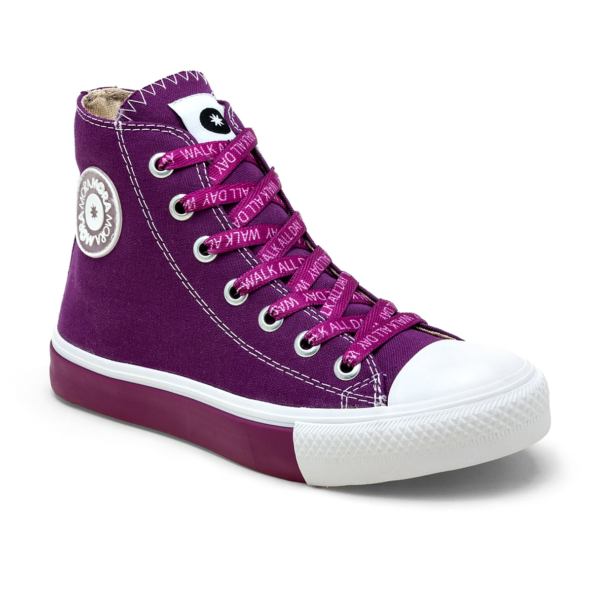Foto 1 | Tenis Urbanos Moramora 121356-e Morados para Mujer