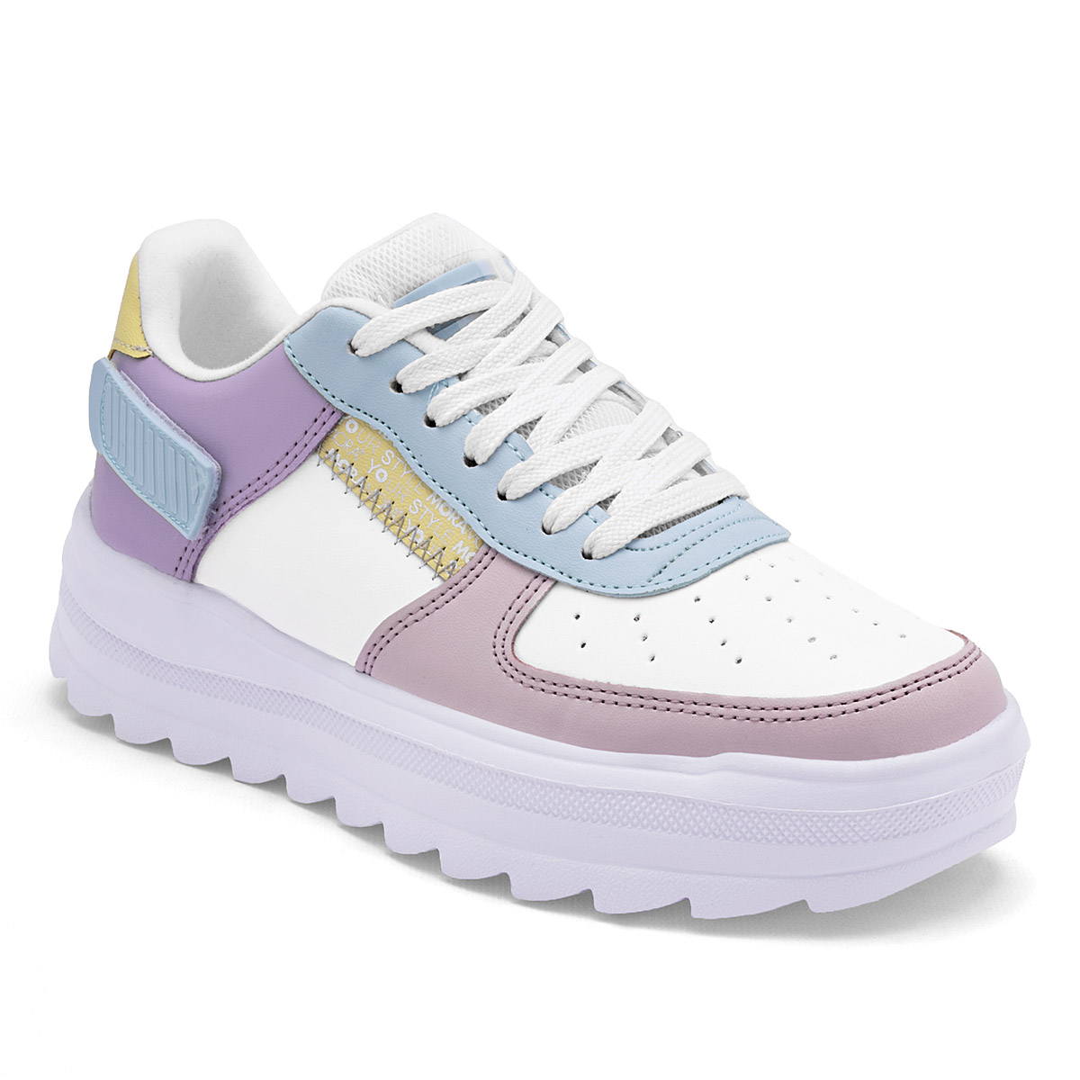 Foto 1 | Tenis Urbanos MoraMora Multicolor