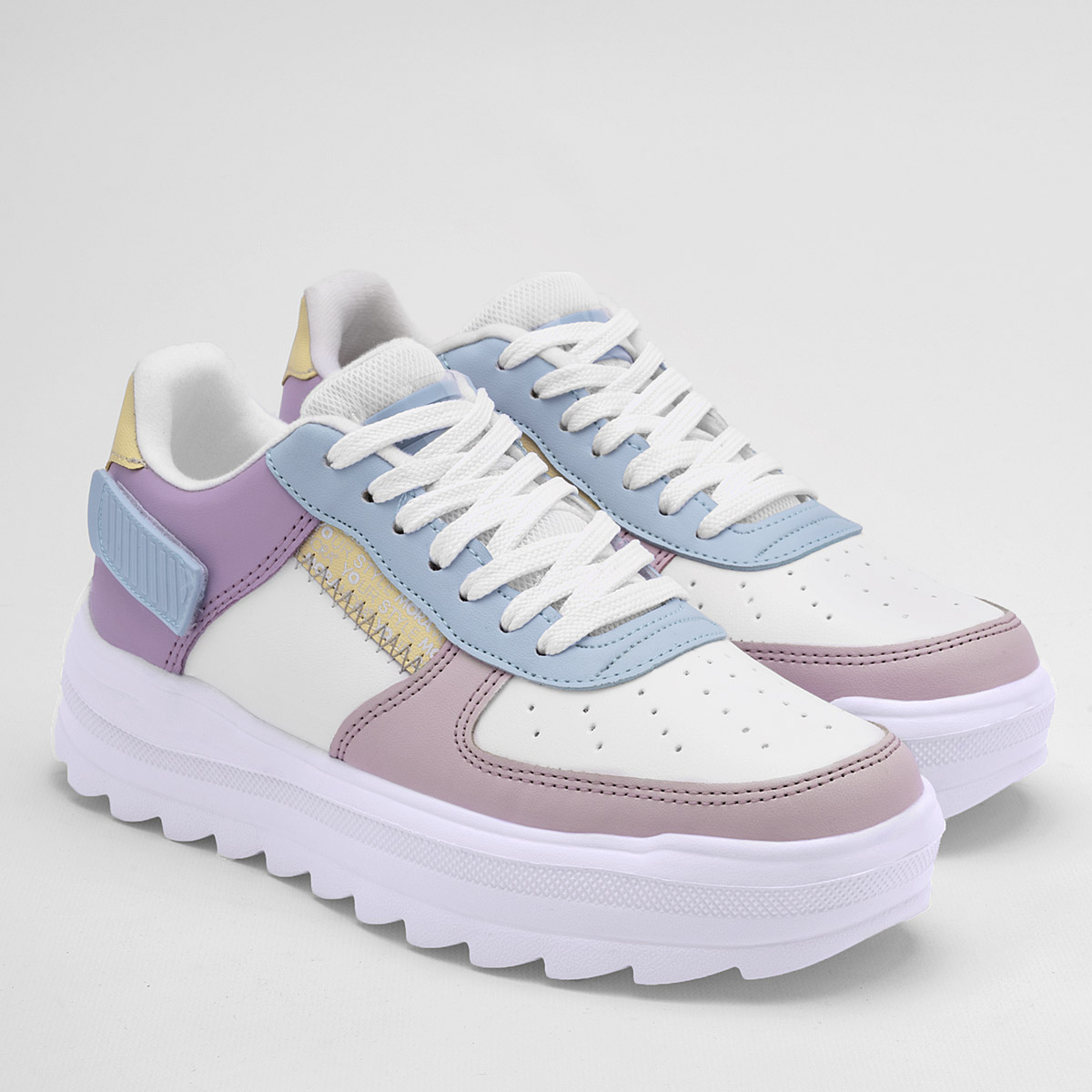 Foto 2 | Tenis Urbanos MoraMora Multicolor
