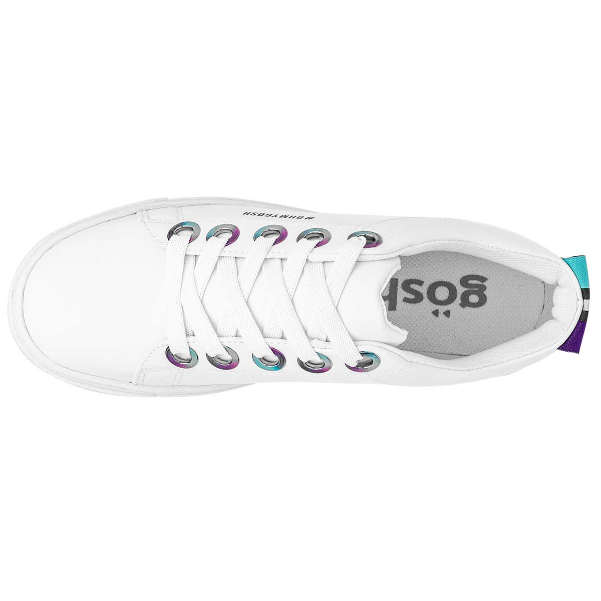Foto 3 pulgar | Gösh Tenis Urbano Para Mujer Blanco, Código 91297-1