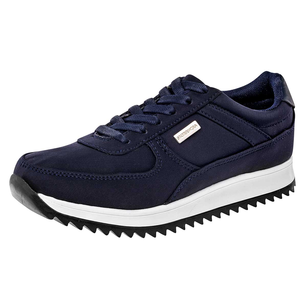 Foto 2 pulgar | Tenis Urbanos Moramora 76281-1 Azul Marino para Mujer