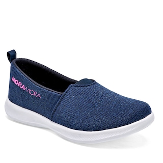 Foto 1 | Tenis Urbanos Moramora 98620-1 Azul para Mujer