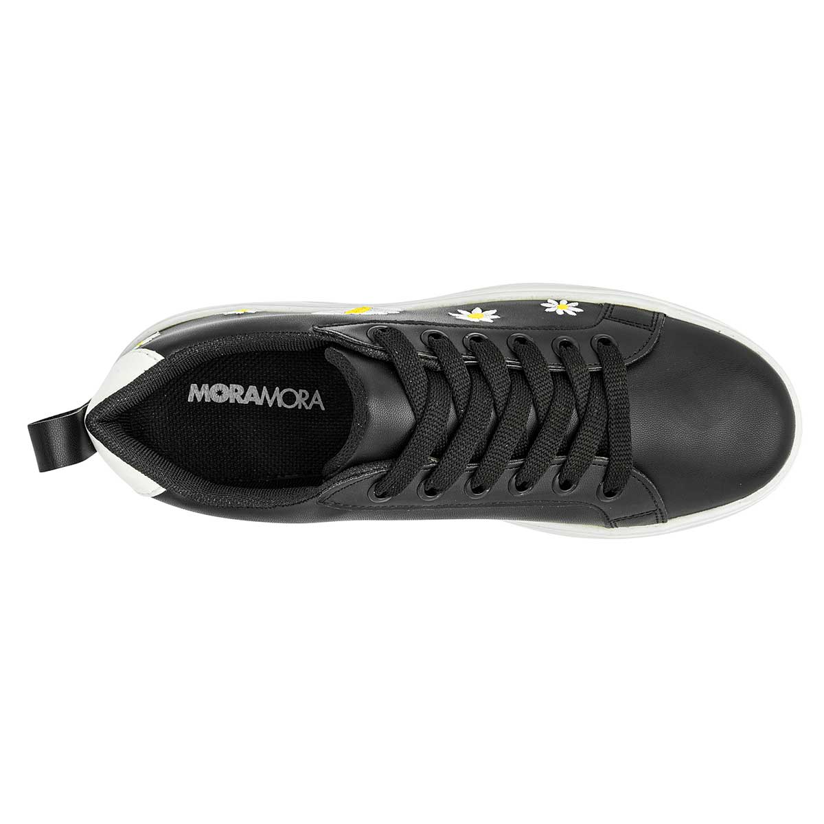 Foto 3 pulgar | Tenis Urbanos MoraMora Negros para Mujer