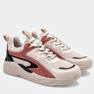 Foto 2 | Tenis Moramora Beige para Mujer