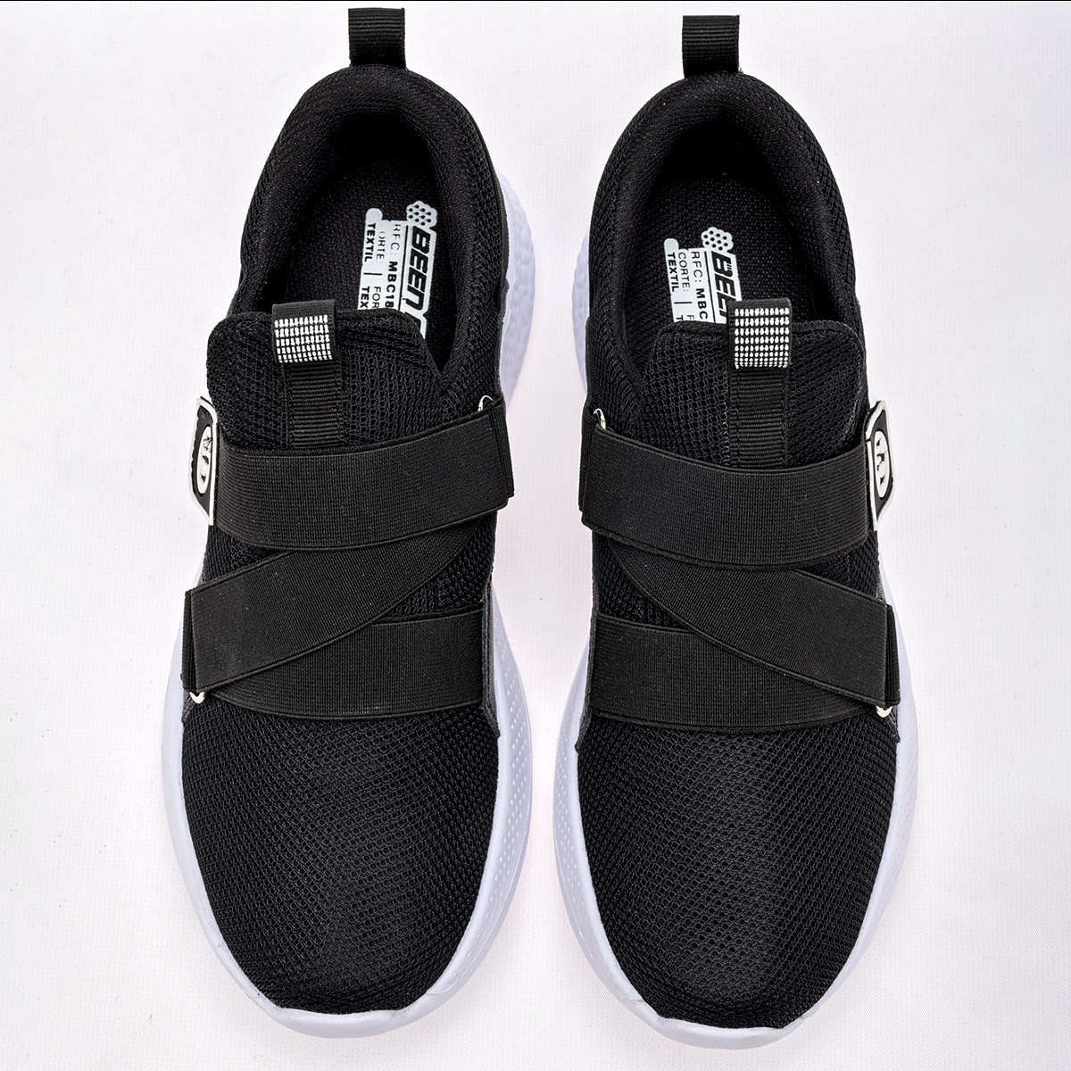 Foto 3 | Tenis Been Class Negros para Mujer