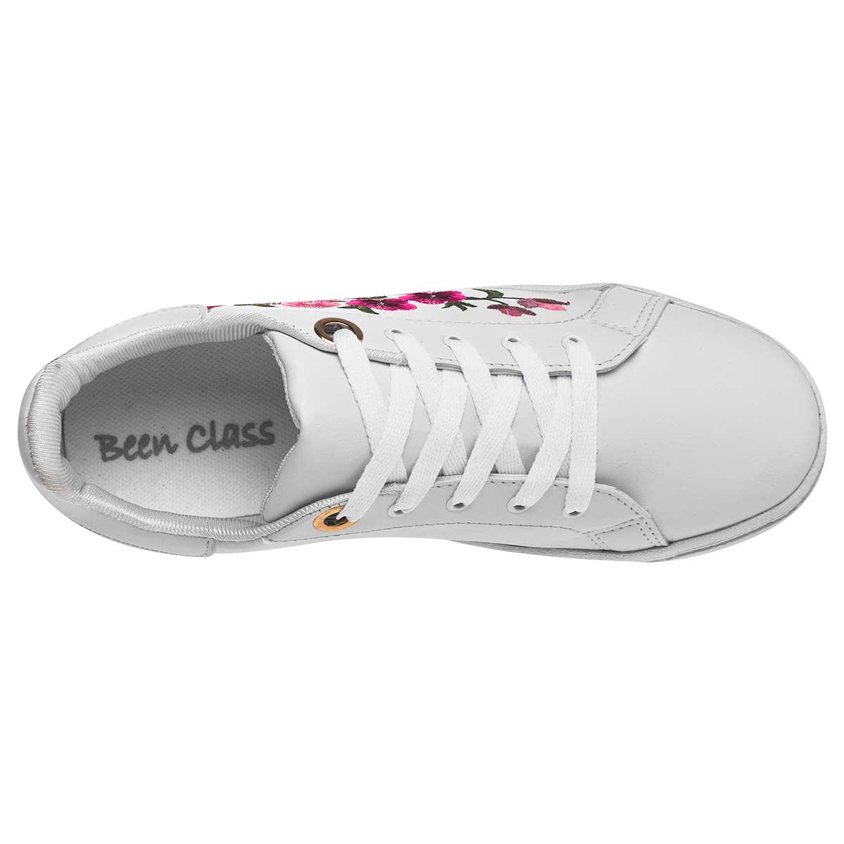 Foto 3 pulgar | Tenis Urbanos Been Class 79984-1 Blancos para Mujer