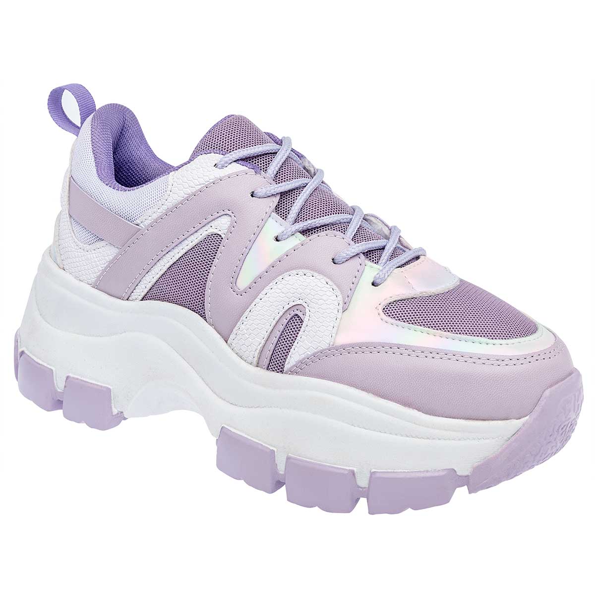 Tenis Daddy Lila Casuales para Mujer