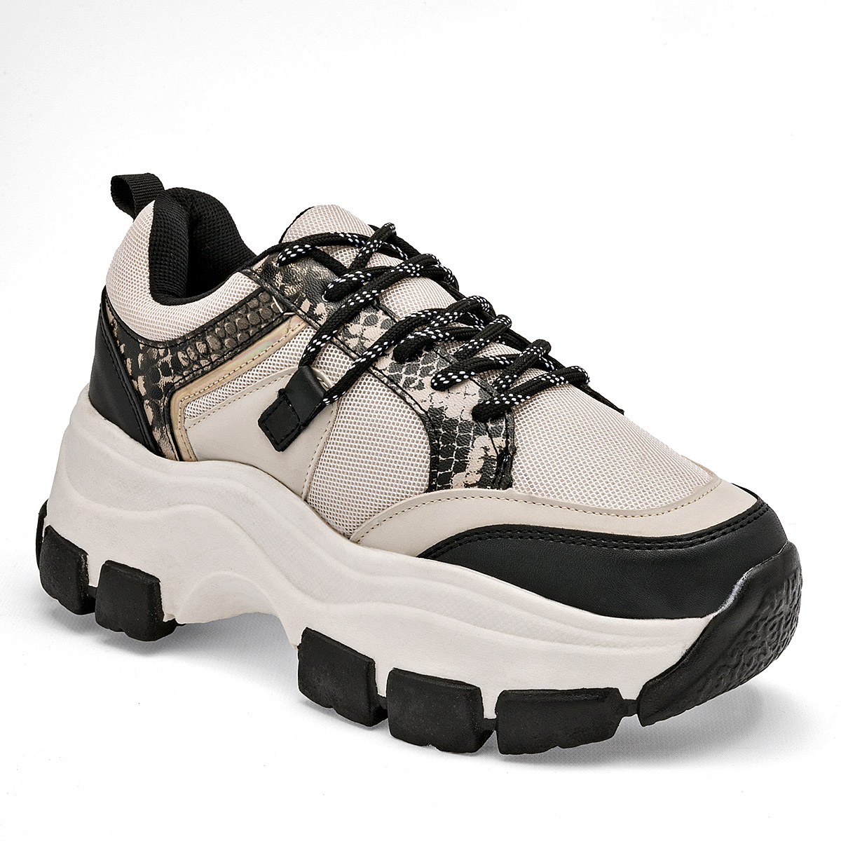 Foto 1 | Tenis Urbanos para Mujer Daddy Blancos 112124-1