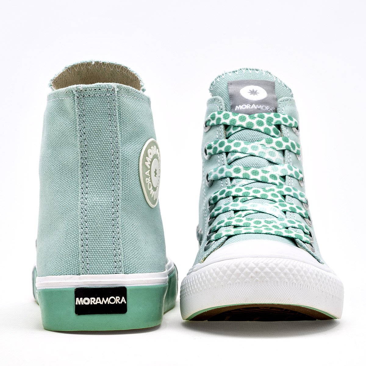 Foto 4 pulgar | Tenis Moramora Verdes para Mujer