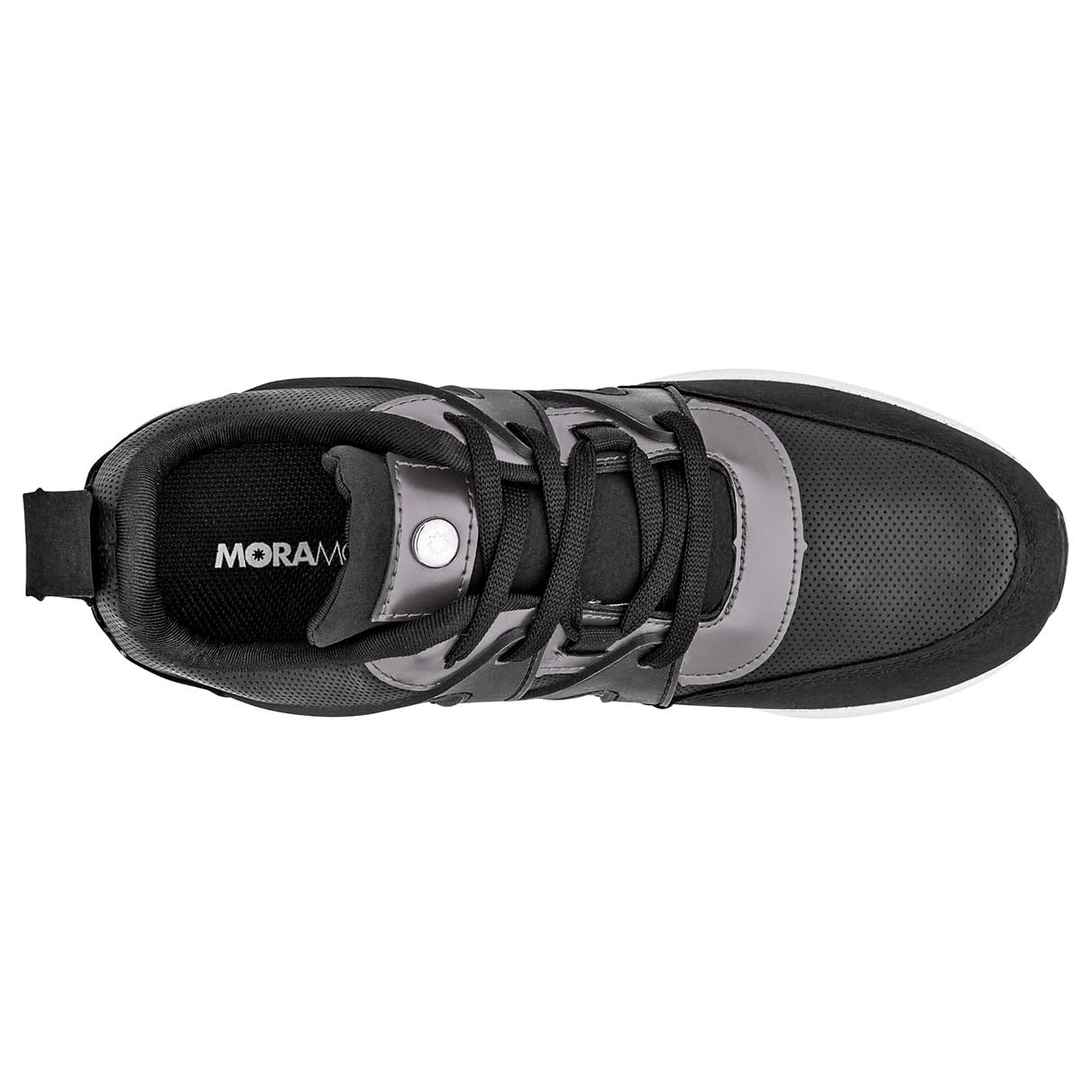 Foto 3 pulgar | Tenis Moramora Negros para Mujer