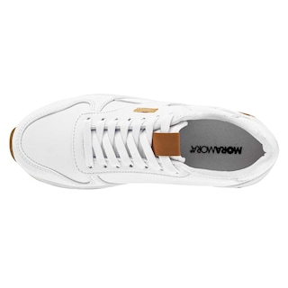 Foto 2 | Tenis Urbanos Moramora 98647-1 Blancos para Mujer