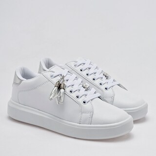 Foto 2 | Tenis Moramora Blanco Casuales para Mujer