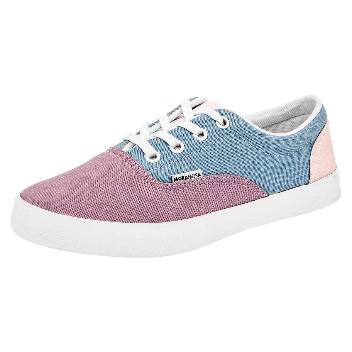 Foto 2 pulgar | Tenis Moramora Lilas para Mujer