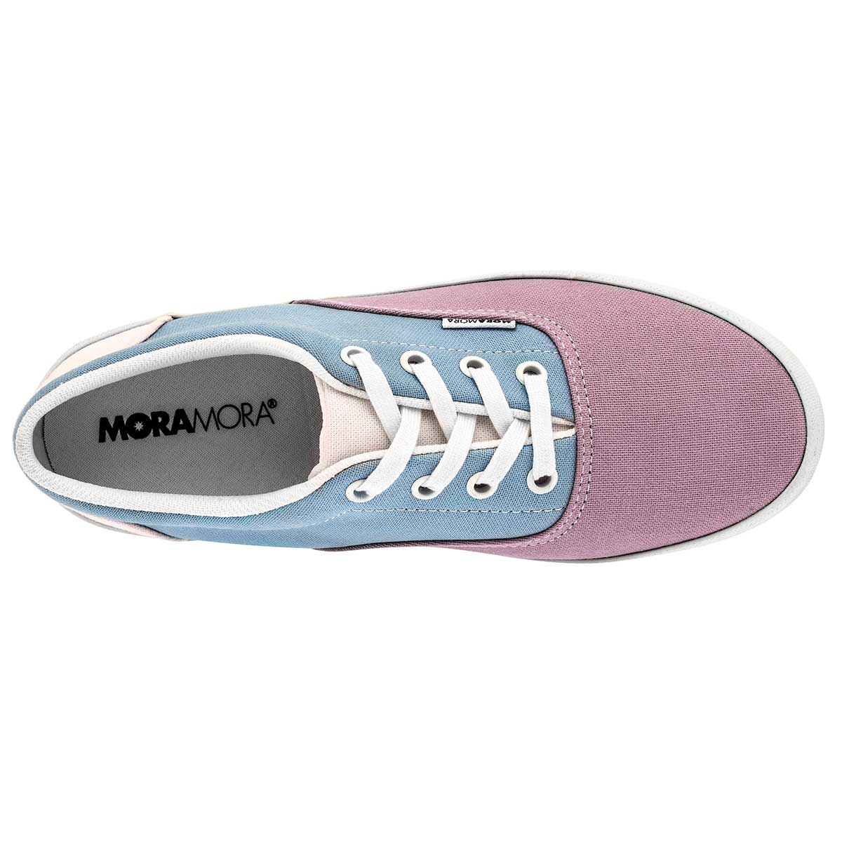 Foto 3 pulgar | Tenis Moramora Lilas para Mujer